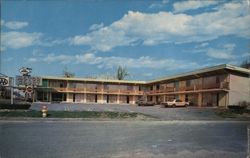 New Englander Motor Court, Malden MA - Modern Route 1 Motel Massachusetts Postcard Postcard Postcard