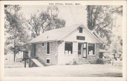 Becket, MA Post Office - Chrome Postcard Postcard