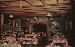 Nashville House Dining Room, Rustic Charm Postcard