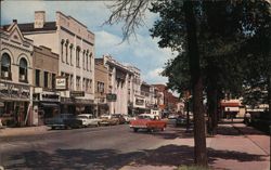 State Street on the University of Michigan Campus, Ann Arbor Postcard