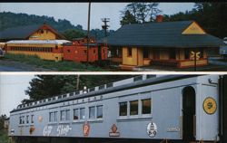 Historic Everett Railroad Gift Shop and Passenger Station Postcard