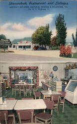 Shenandoah Restaurant and Cottages, Natural Bridge, VA Virginia Postcard Postcard Postcard