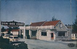 Don-Dee Court Restaurant, US 11, Shenandoah Valley, Virginia Postcard