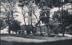 Old McLellan House, Gorham, Maine Postcard