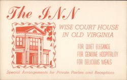 The Inn at Wise Court House, Southwest Virginia Postcard Postcard Postcard