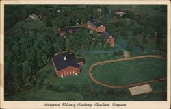 Hargrave Military Academy Aerial View, Chatham, VA Virginia Postcard Postcard Postcard