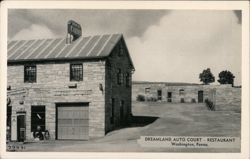 Dreamland Auto Court and Restaurant, Washington, PA Pennsylvania Postcard Postcard Postcard