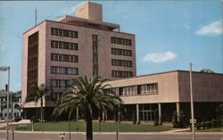 Orlando, FL New City Hall - Modern Civic Architecture Postcard