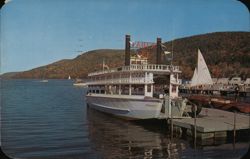 Paula Lee Excursion Boat at Otsego Lake, Cooperstown, NY New York Postcard Postcard Postcard