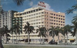 Hotel Biscayne, Miami, Florida Postcard Postcard Postcard