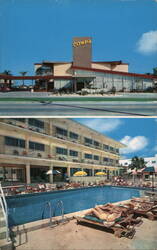 Olympia Resort Motel, Miami Beach, FL - Poolside Glamour Florida Postcard Postcard Postcard