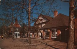 Duke of Gloucester Street, Williamsburg, Virginia Postcard