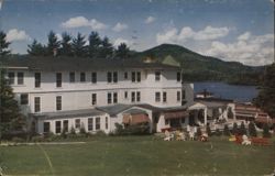 The Homestead, Lake Placid, NY - Colonial Inn New York Postcard Postcard Postcard