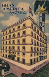 Hotel Gran America, Havana, Cuba Postcard Postcard Postcard