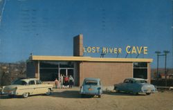 Lost River Cave Entrance Building, Blue Mounds, WI Wisconsin Postcard Postcard Postcard