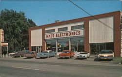 Mace Electronics, Erie's Department Store of Electronics Postcard