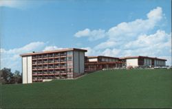 Main Lodge at Pipestem State Park, West Virginia Curtis O. Messer Postcard Postcard Postcard