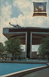 Port Authority Heliport, New York World's Fair 1964-1965 Postcard