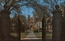 Princeton University Blair & Henry Halls Through Dodge Gates New Jersey Postcard Postcard Postcard