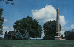 Tu-Endie-Wei State Park, Point Pleasant, WV: Battle Monument West Virginia Postcard Postcard Postcard