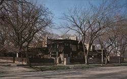 Frank Lloyd Wright Home and Studio, Oak Park, Illinois Postcard