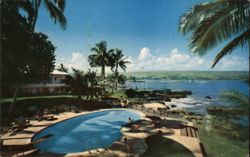 Naniloa Hotel Pool, Hilo, Island of Hawaii Postcard Postcard Postcard