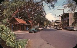 Ali'i Drive, Kailua-Kona, Hawaii Postcard