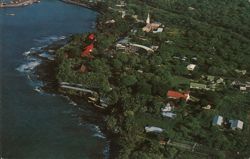 Kailua-Kona, Hawaii: Aerial View of the Harbor Postcard