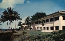 The Hospitable Nani Loa Hotel on Lovely Hilo Bay Hawaii Postcard Postcard Postcard