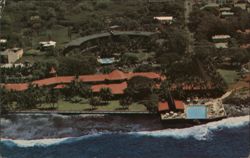 Kona Inn, Kailua-Kona, Island of Hawaii: Aerial View Postcard