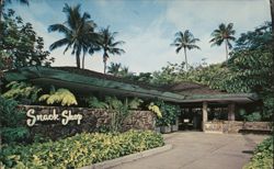 Snack Shop Restaurant in Waikiki, Honolulu Hawaii Postcard Postcard Postcard