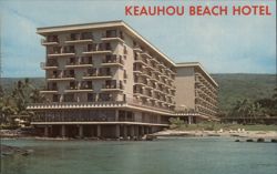 Keauhou Beach Hotel, Keauhou, Kona, Hawaii Postcard