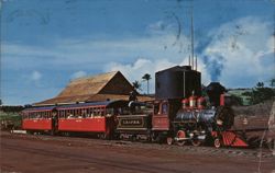 Lahaina, Kaanapali & Pacific Railroad, Maui Steam Train Postcard