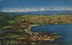 Aerial View of Hilo, Hawaii Postcard Postcard Postcard