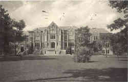 Arts Building, Ball State Teachers College Postcard