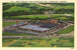 North American Rayon Corporation Plant Postcard