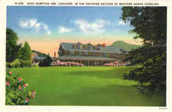 High Hampton Inn Cashiers, NC Postcard Postcard