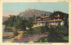 Lake McDonald Hotel Glacier National Park, MT Postcard Postcard