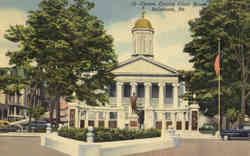 Centre County Court house Postcard