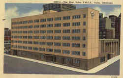 The New Tulsa YMCA Oklahoma Postcard Postcard