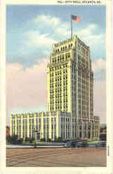 City Hall Atlanta, GA Postcard Postcard