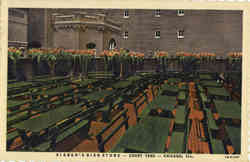 Sieben's Bier Stube, Court Yard Postcard