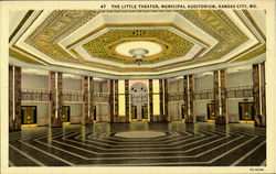 The Little Theater, Municipal Auditorium Postcard