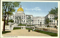 State House Boston, MA Postcard Postcard