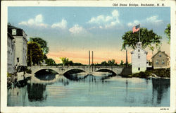 Old Store Bridge Postcard