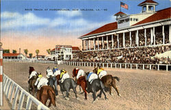 Race Track, Fairgrounds New Orleans, LA Postcard Postcard