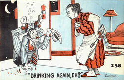 Drinking Again, Eh? Postcard