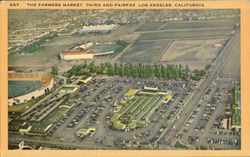 The Farmers Market Los Angeles, CA Postcard Postcard