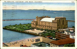 The Municipal Auditorium Postcard