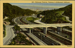 Casuenga Freeway Postcard